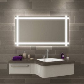 Зеркало настенное со светодиодной LED-подсветкой Гаспар 