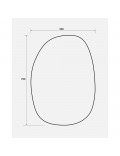 Зеркало необычной формы K016 в интернет-магазине зеркальной мастерской ЗЕРКАЛА-М фото 4 